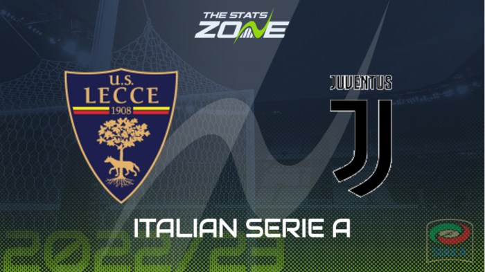 CHUTOGEL - Lecce vs Juventus:  Prediksi skor dan statistik pertandingan Serie A